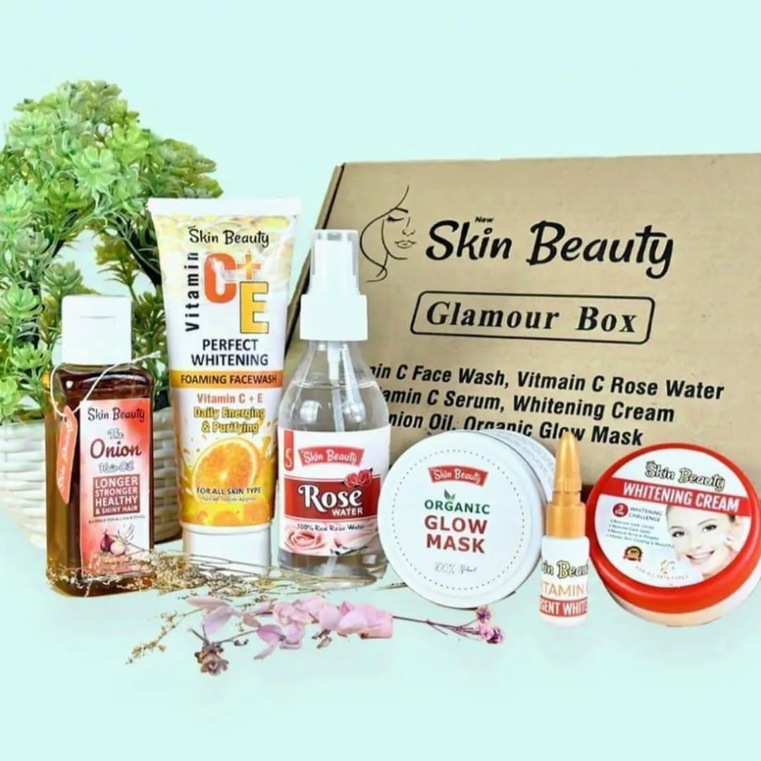 6-in-1 Skincare & Haircare Bundle – Complete Beauty Care Set